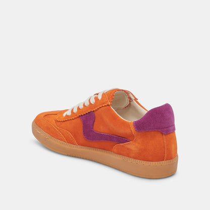 NOTICE SNEAKERS ORANGE MULTI SUEDE