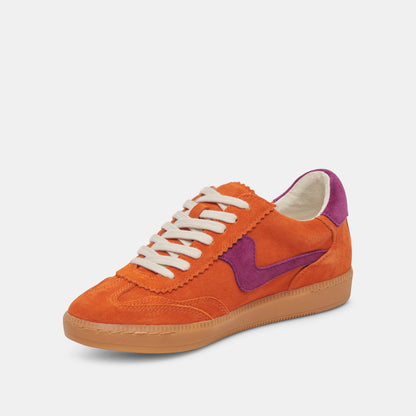 NOTICE SNEAKERS ORANGE MULTI SUEDE