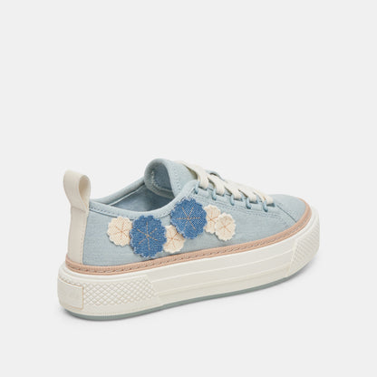 ROBBIN SNEAKERS LIGHT BLUE DENIM