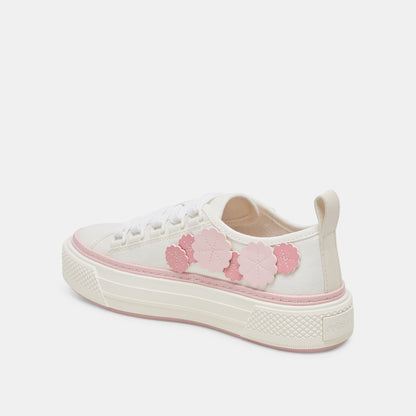 ROBBIN SNEAKERS PINK MULTI CANVAS