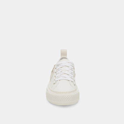 ROBBIN SNEAKERS WHITE CANVAS