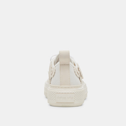 ROBBIN SNEAKERS WHITE CANVAS