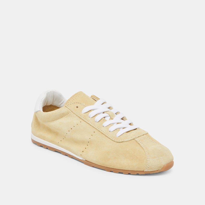 Serina Sneakers Yellow Suede