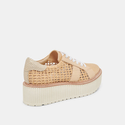 TIGER SNEAKERS LT NATURAL RAFFIA