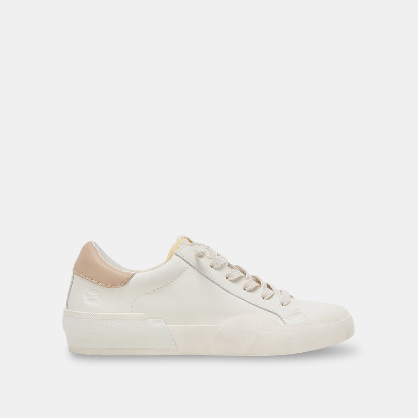 ZINA FOAM 360 SNEAKERS WHITE DUNE RECYCLED LEATHER