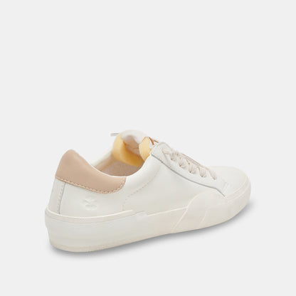 ZINA FOAM 360 SNEAKERS WHITE DUNE RECYCLED LEATHER