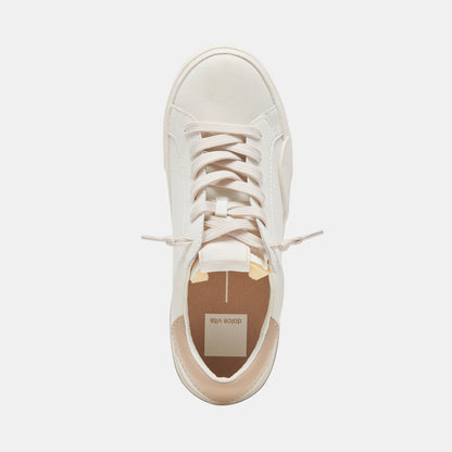 ZINA FOAM 360 SNEAKERS WHITE DUNE RECYCLED LEATHER