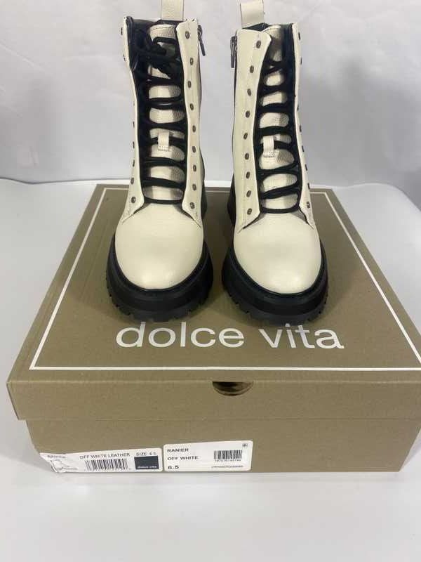 OFF WHITE LEATHER / 6.5 / V099_Fillogic_103510