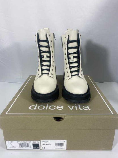 OFF WHITE LEATHER / 7.5 / V099_Fillogic_103713