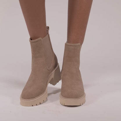 HAWK H2O BOOTIES MUSHROOM SUEDE