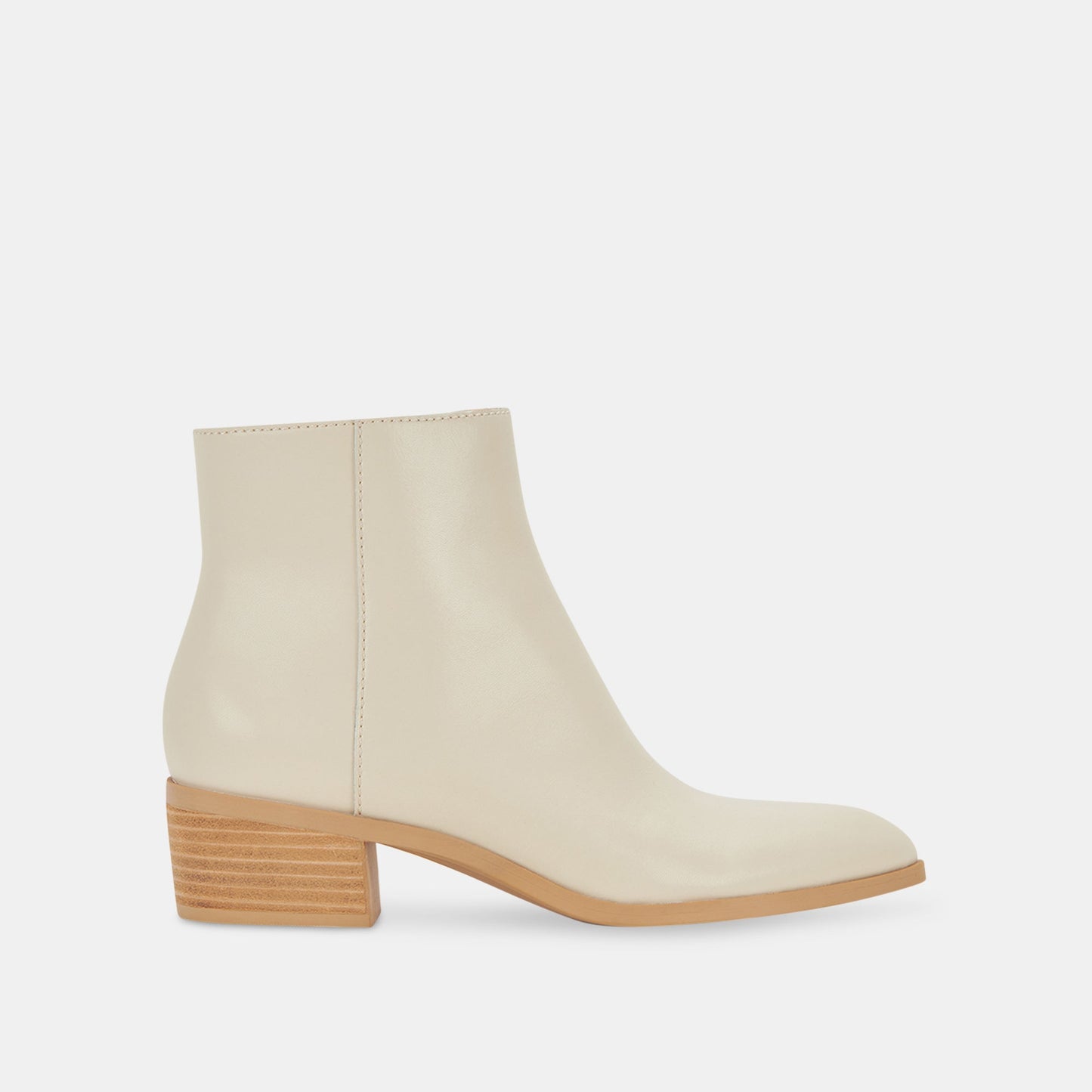 AVALON BOOTIES IVORY LEATHER - re:vita