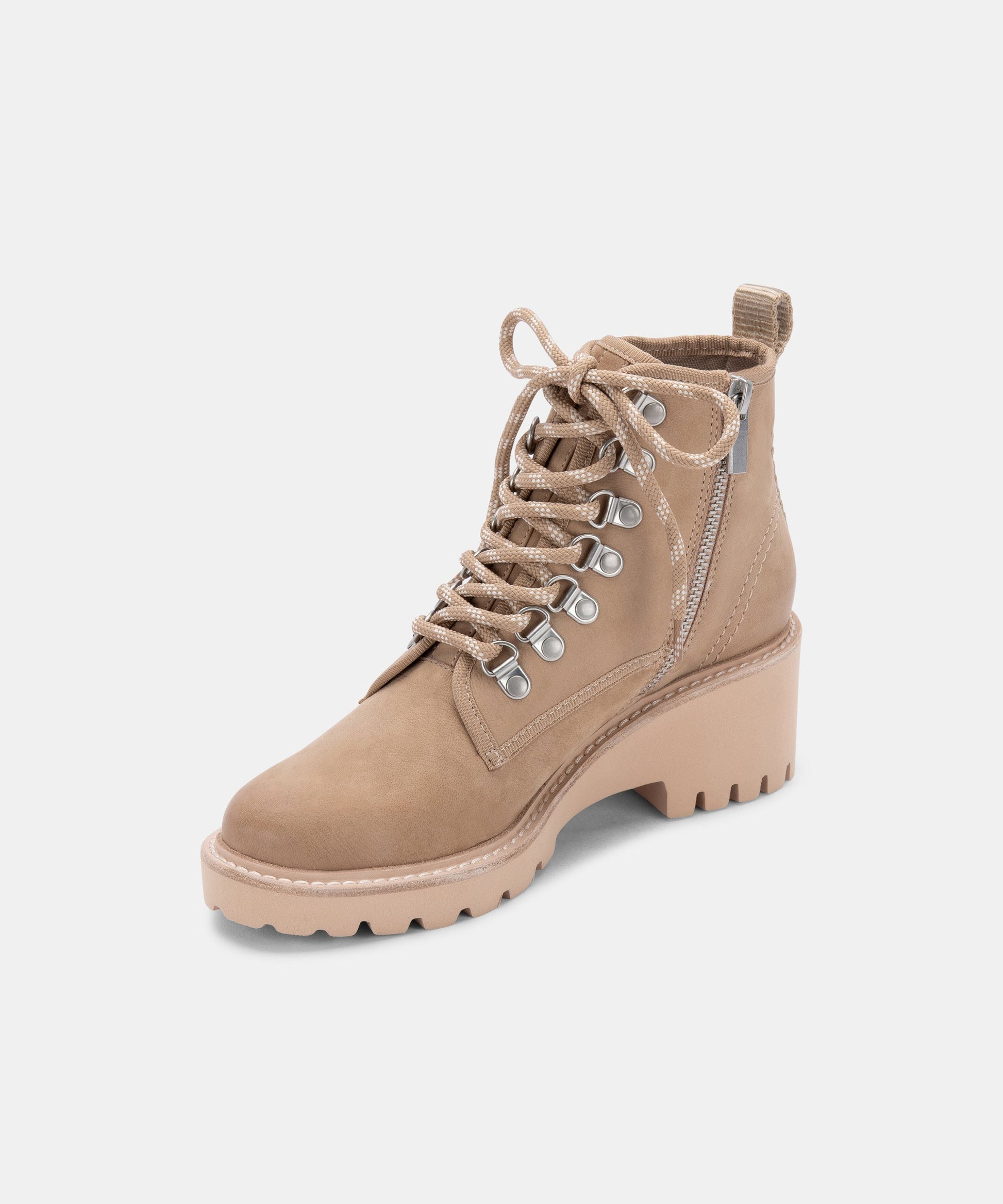 HUEY HIKER BOOTS IN MUSHROOM NUBUCK -   Dolce Vita