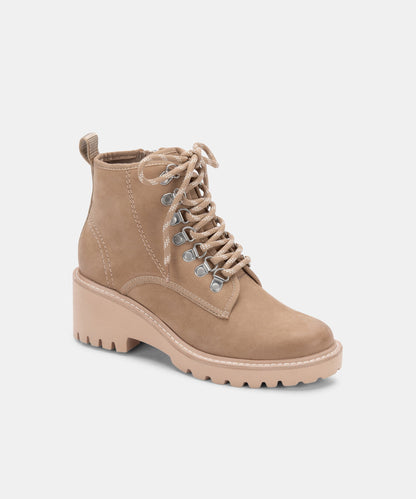 HUEY HIKER BOOTS IN MUSHROOM NUBUCK -   Dolce Vita