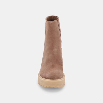 CASTER H2O BOOTIES MUSHROOM SUEDE