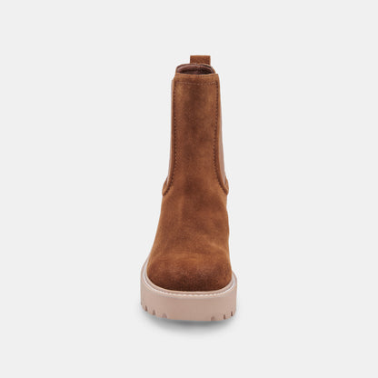 HAWK H2O BOOTIES DK BROWN SUEDE