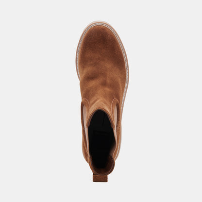 HAWK H2O BOOTIES DK BROWN SUEDE