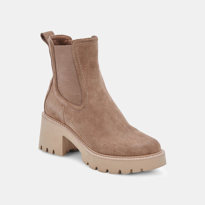 HAWK H20 WIDE BOOTIES MUSHROOM SUEDE