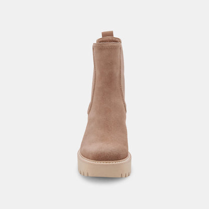 HAWK H2O BOOTIES MUSHROOM SUEDE - re:vita