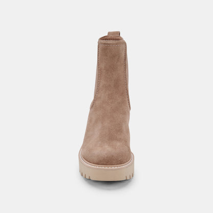 HAWK H20 WIDE BOOTIES MUSHROOM SUEDE