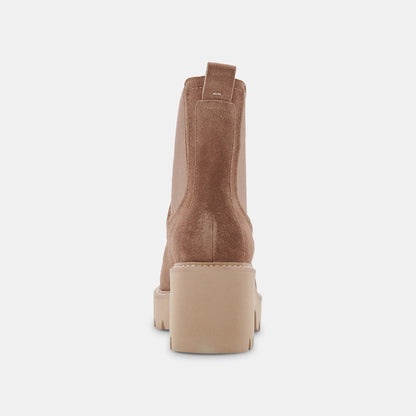 HAWK H2O BOOTIES MUSHROOM SUEDE - re:vita