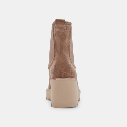 HAWK H20 WIDE BOOTIES MUSHROOM SUEDE