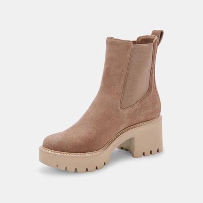 HAWK H2O BOOTIES MUSHROOM SUEDE - re:vita