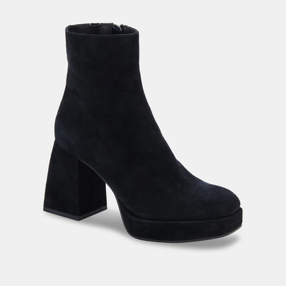 ULYSES BOOTS BLACK SUEDE - re:vita