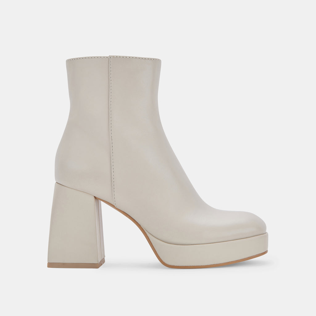 Fitted high-heel platform ankle boots. - Shoes - Women
