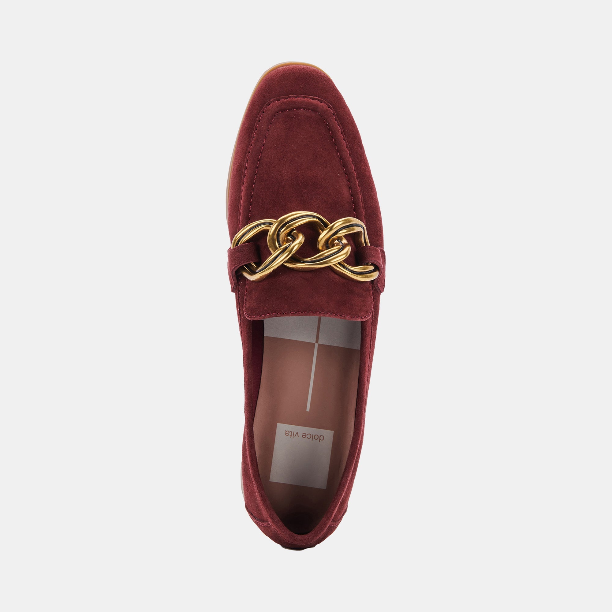 CRYS LOAFERS MAROON SUEDE - re:vita – Dolce Vita