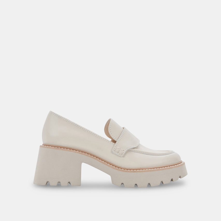 HALONA LOAFERS IVORY LEATHER