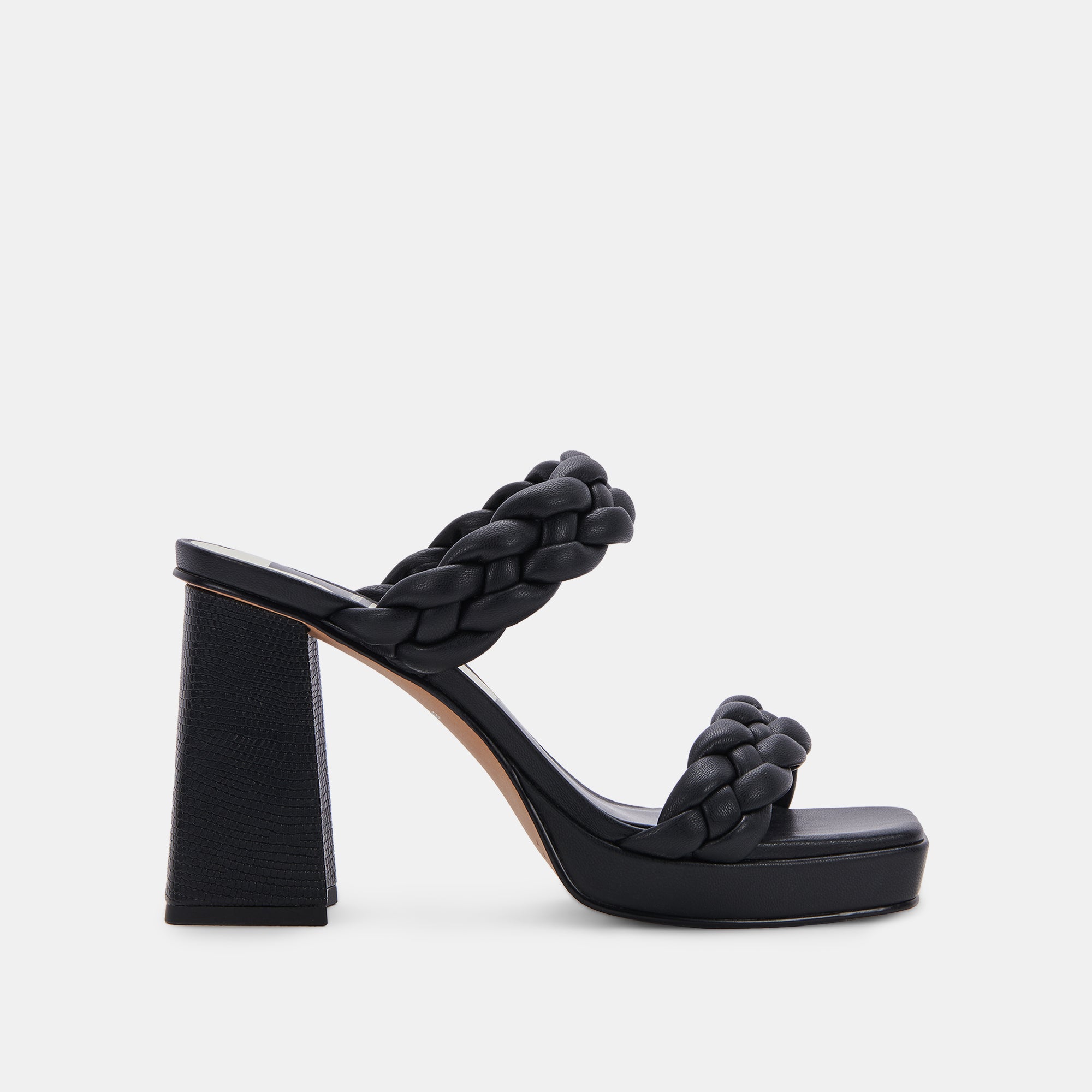 ASHBY HEELS IN BLACK STELLA - Dolce Vita