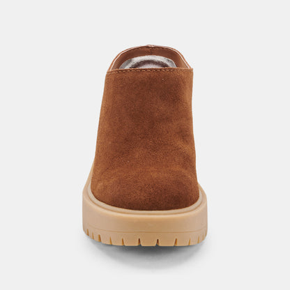 CARRY HEELS CAMEL SUEDE