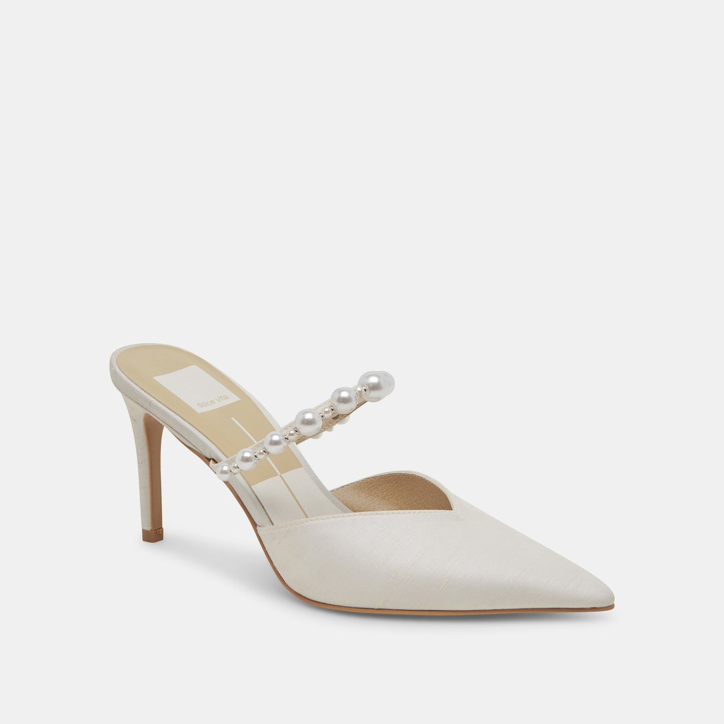 KANIKA PEARL HEELS VANILLA SILK - re:vita