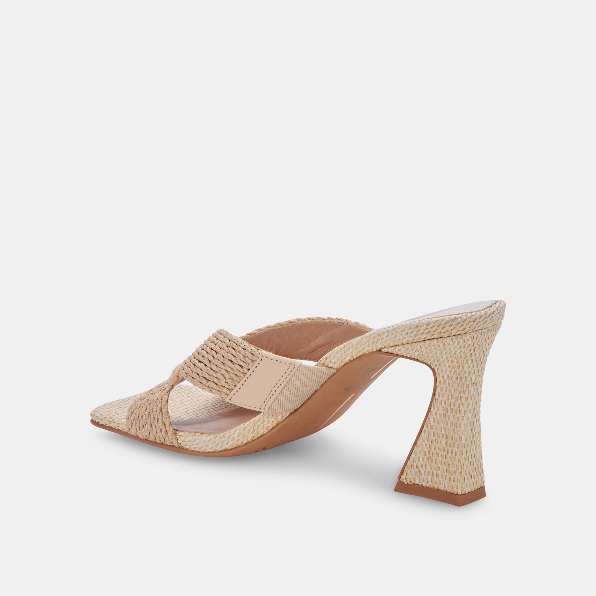 NITRO HEELS LT NATURAL RAFFIA – Dolce Vita