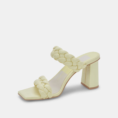 PAILY HEELS LEMON CREAM STELLA