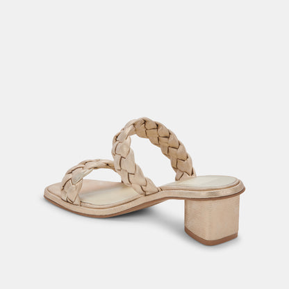 RONIN SANDALS LIGHT GOLD STELLA