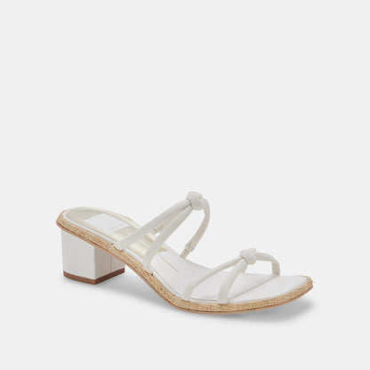 RUBIN HEELS WHITE STELLA