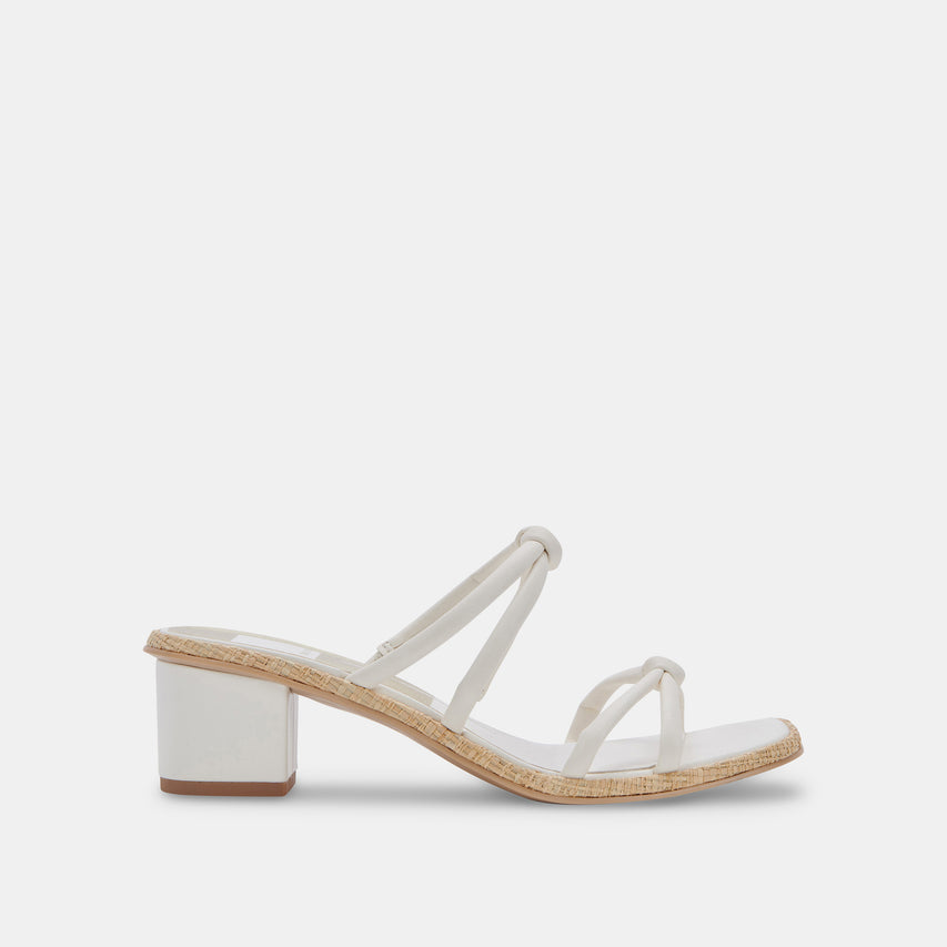 RUBIN HEELS WHITE STELLA