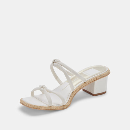 RUBIN HEELS WHITE STELLA