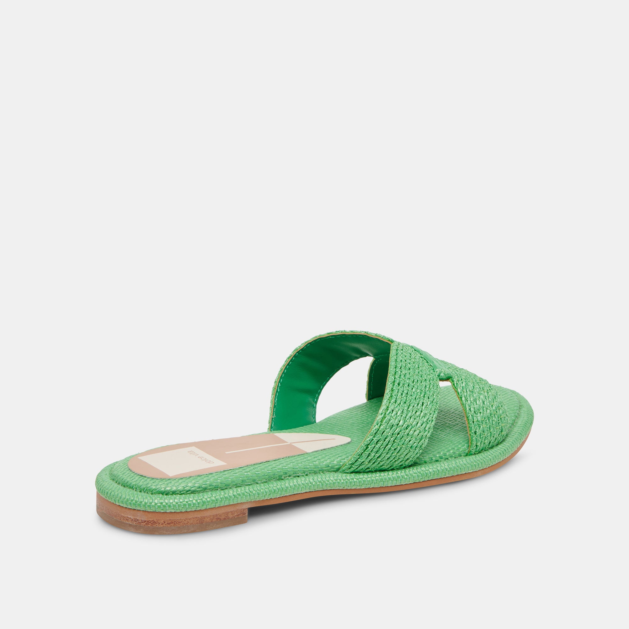 ATOMIC Flat Sandals Seaglass | Seaglass Raffia Flat Sandals – Dolce Vita