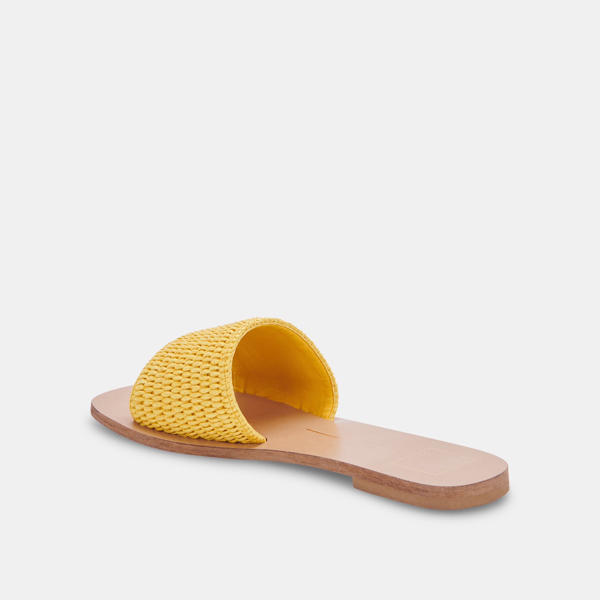 Mustard discount flat sandals