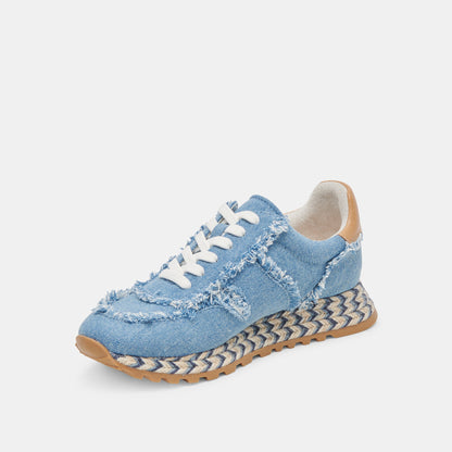 AYITA FRAY SNEAKERS BLUE DENIM - re:vita