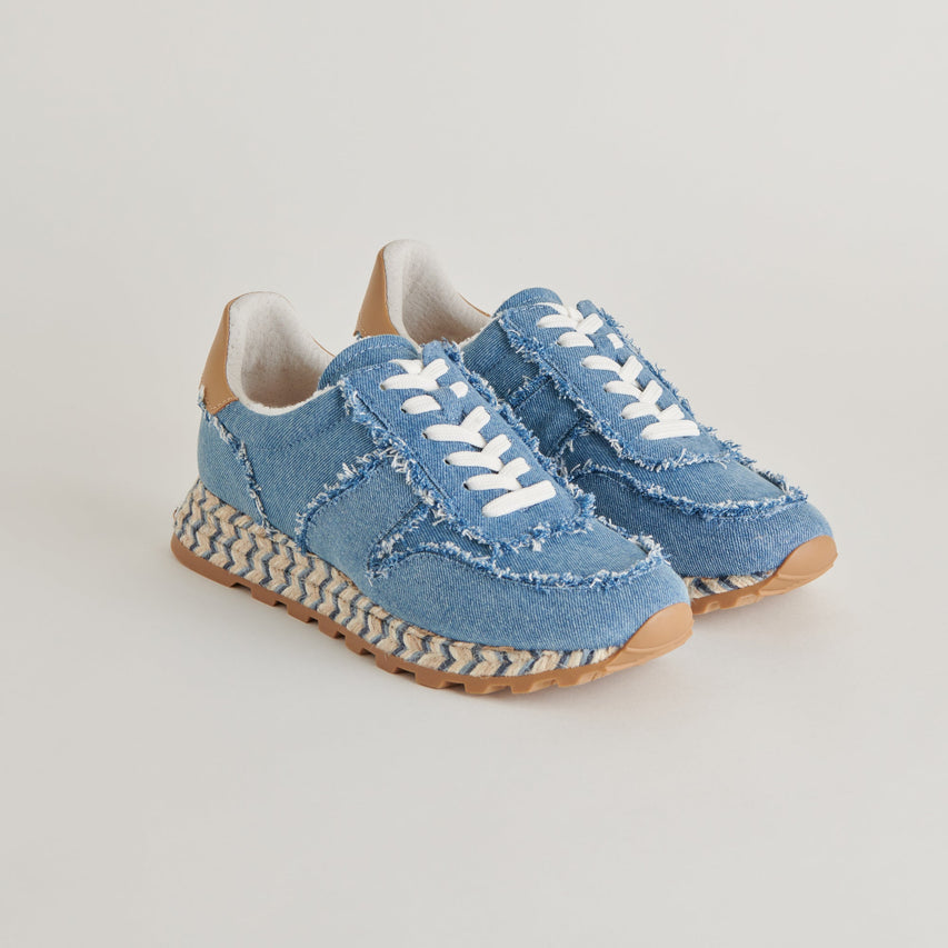 AYITA FRAY SNEAKERS BLUE DENIM - re:vita