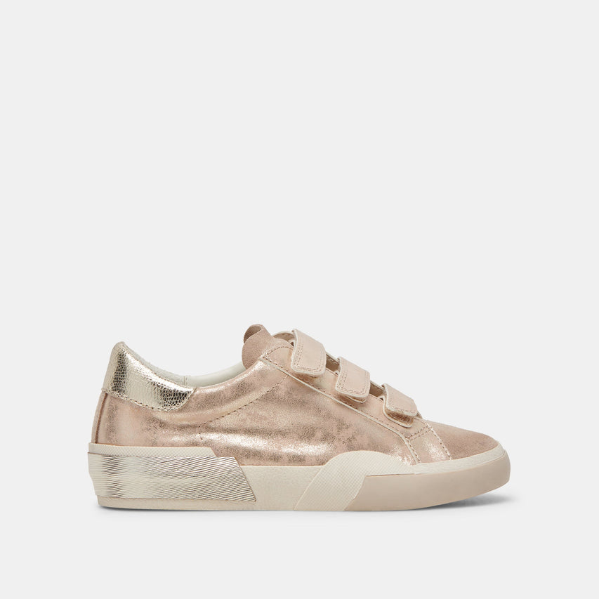 ZABOR SNEAKERS GOLD NUBUCK - re:vita