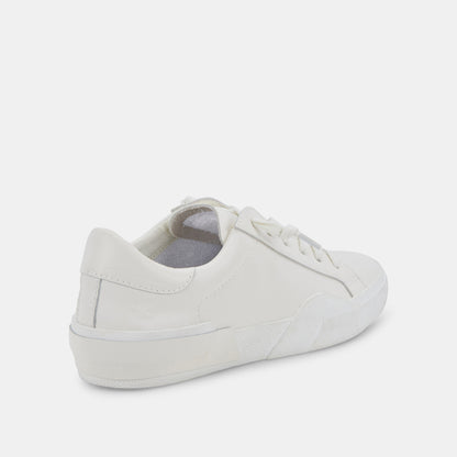 ZINA 360 SNEAKERS WHITE RECYCLED LEATHER