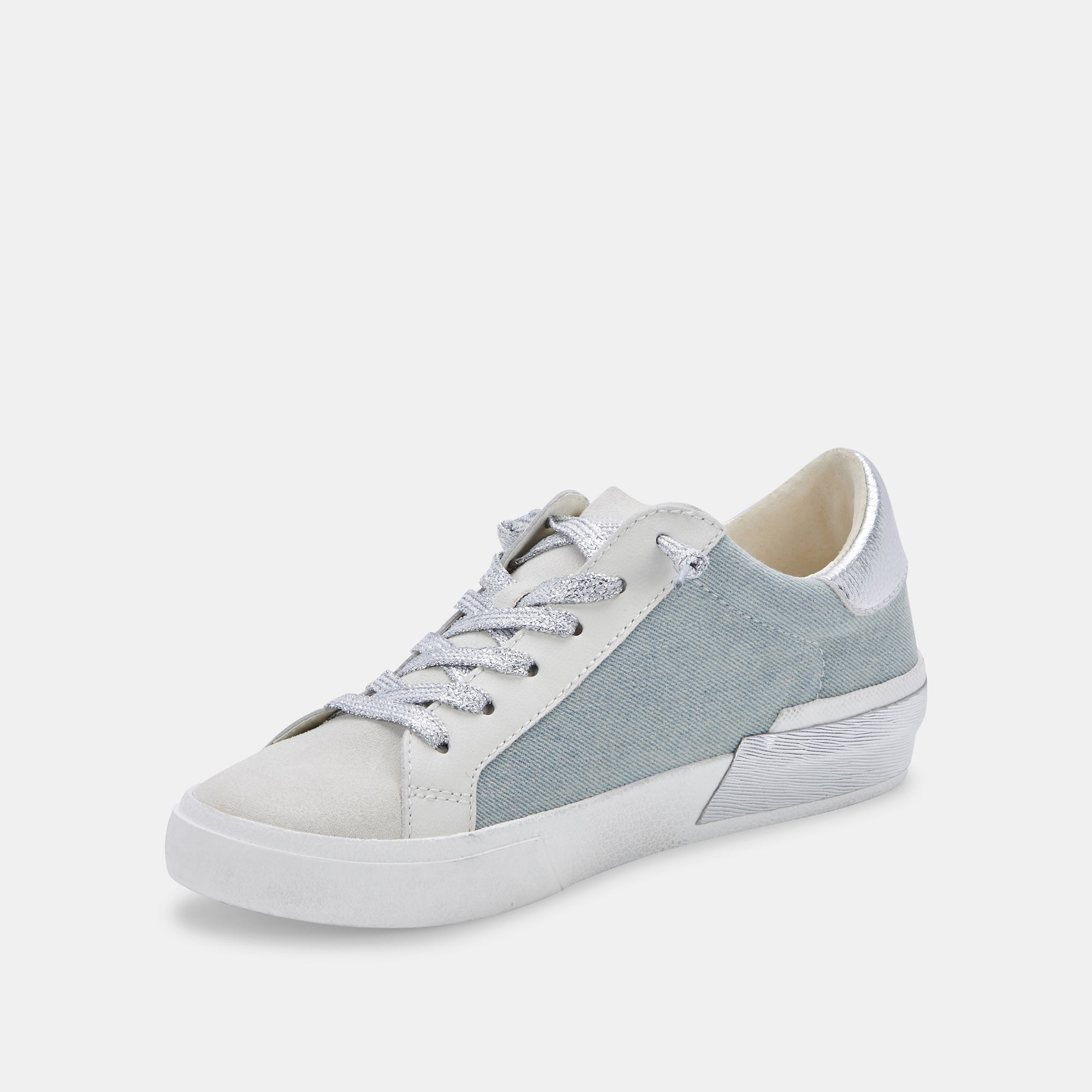 Dolce Vita: Zina Sneakers - Light Blue Denim – Sincerely Yours