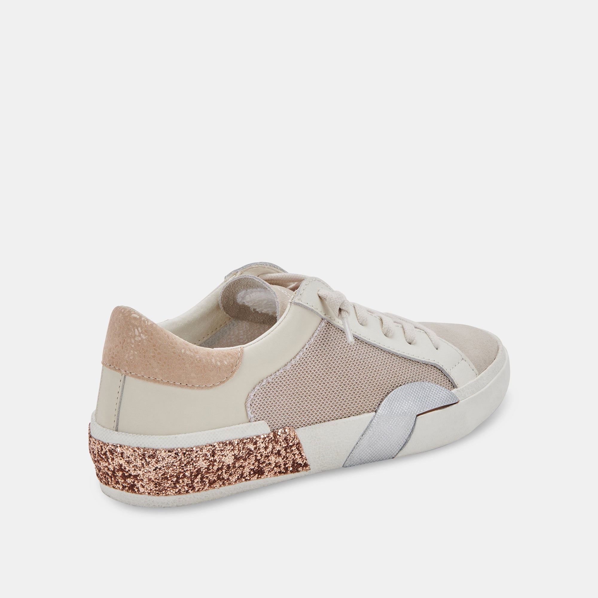 ZINA SNEAKERS LIGHT GOLD MESH – Dolce Vita