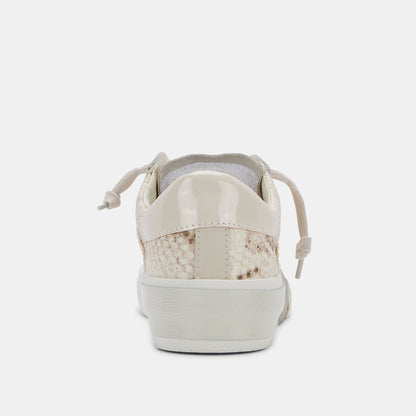 ZINA SNEAKERS NATURAL LINEN