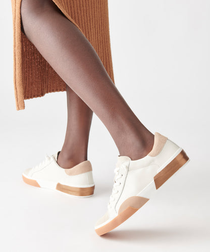 ZINA SNEAKERS WHITE TAN