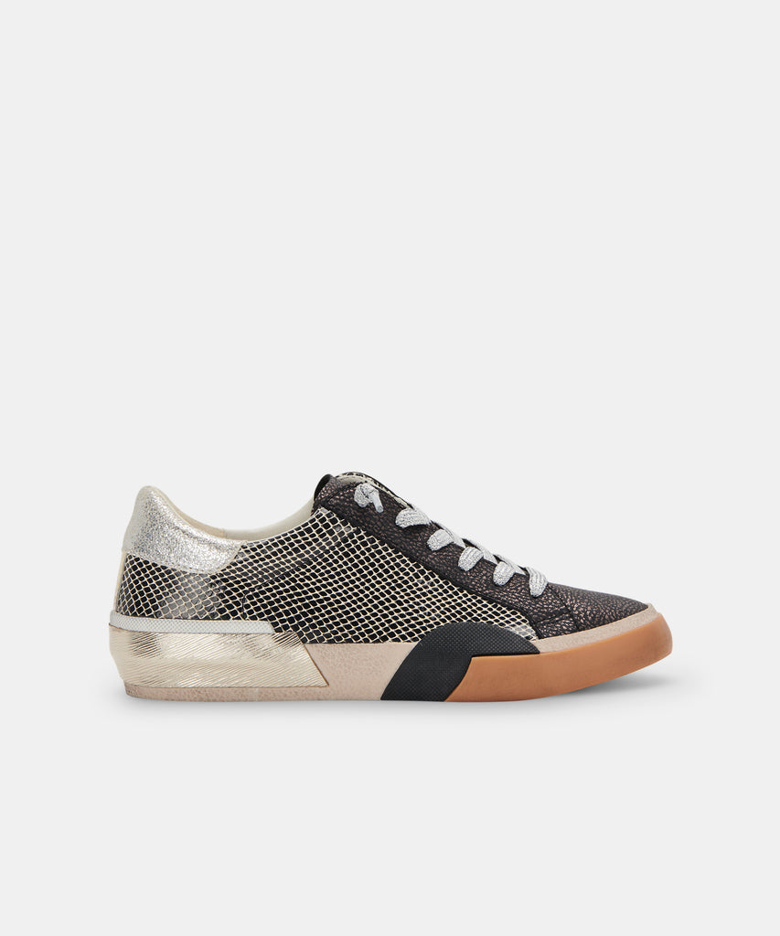 ZINA SNEAKERS IN MERCURY LEATHER -   Dolce Vita